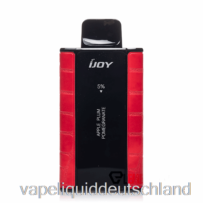 Ijoy Captain 10000 Einweg-Apfelpflaumen-Granatapfel-Vape-Flüssigkeit